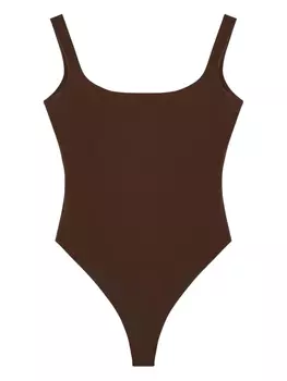 Боди без рукавов ENTIRE STUDIOS, коричневый