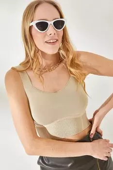 Боди - Бежевый - Облегающий крой Olalook
