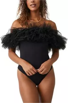 Боди Big Love Free People, черный