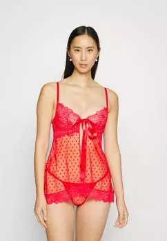 Боди BON BON BABYDOLL SET Ann Summers, красный