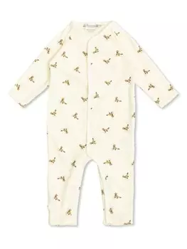 Боди Bonpoint с принтом лисы, серый