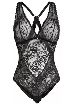 Боди bonprix, черный