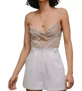 Боди Caf в серо-коричневом цвете ENDLESS BLU.