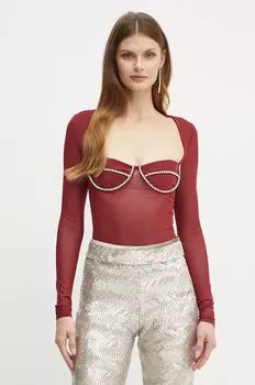 Боди Carter Bardot, бордовый