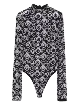 Боди Catroux The New Arrivals Ilkyaz Ozel, черный