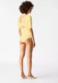 Боди CHARLOTTE Les Lunes, желтый