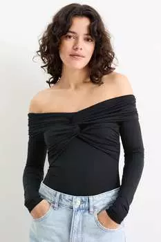 Боди Clockhouse, черный