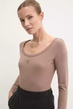 Боди COLETTE Guess, коричневый