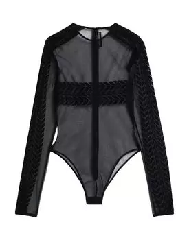 Боди David Koma, черный