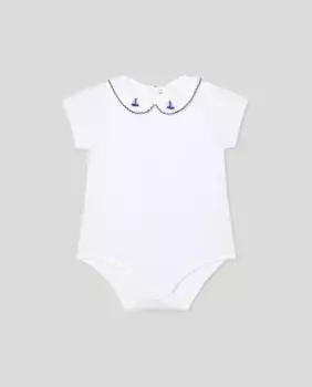 Боди для девочки с короткими рукавами Coconut El Corte Ingls, белый