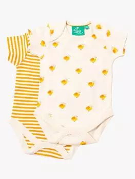 Боди для маленьких уточек Little Green Radicals, разноцветный