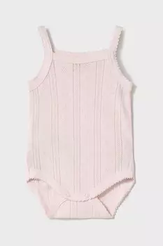 Боди для новорожденных из хлопка Mayoral Newborn, розовый