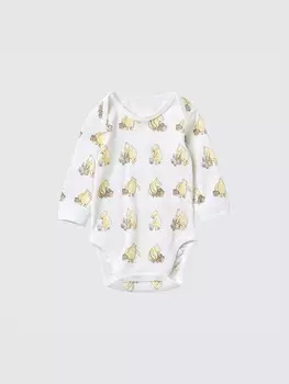 Боди для новорожденных the picture book collection ut Uniqlo, белый