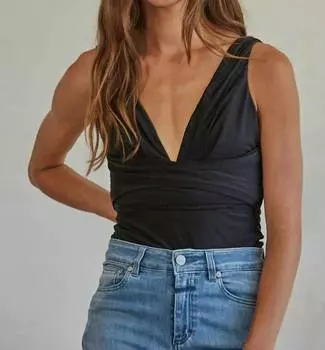 Боди Done Deal черного цвета By Together