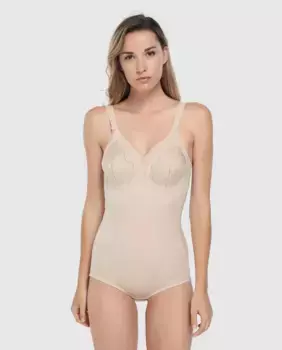 Боди Doreen Cotton Triumph на бретелях, цвет Miel