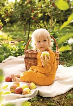 Боди Eevi, цвет mustard yellow