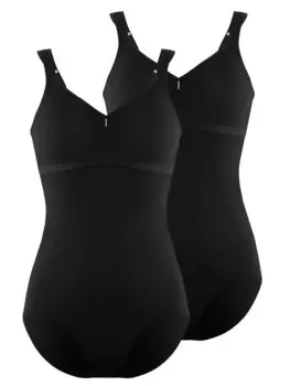 Боди Felina 2er Pack Molding ohne Bgel, черный