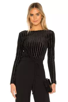 Боди филлис Superdown, черный