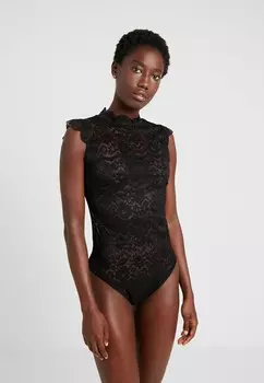 Боди FLOWER LASCANA, черный