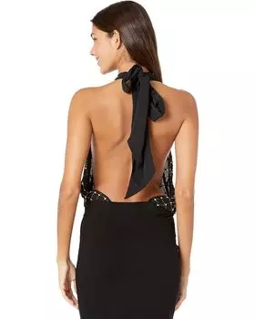 Боди Free People Bling Bling Cha Ching Bodysuit, черный