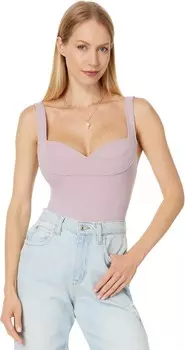 Боди Free People Dusk To Dawn Bodysuit, цвет Dawn Pink