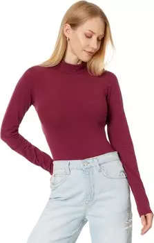 Боди Free People Straps In The Back Bodysuit, цвет Wine