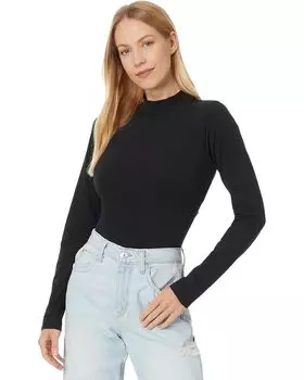 Боди Free People Straps In The Back Bodysuit, черный
