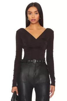 Боди Free People x Intimately FP Reya In Hot Fudge, цвет Hot Fudge