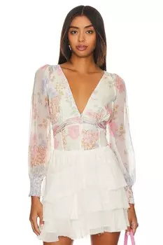 Боди Free People x Revolve Wanderlust, слоновая кость