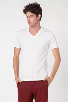Боди-Футболка с заостренным краем Armani Exchange, белый