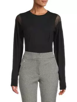 Боди GSTQ с длинным рукавом, merlot