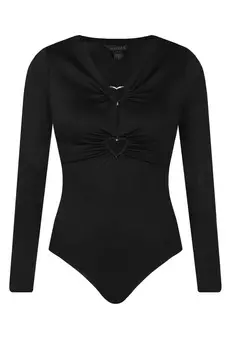 Боди GUESS Regular Fit, черный