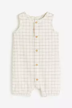 Боди H&amp;M Sleeveless Romper, светло-бежевый