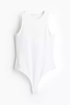 Боди H&M Jersey Thong, белый