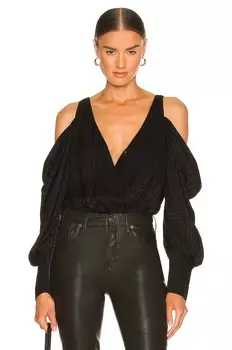 Боди House of Harlow 1960 x REVOLVE Ginger, черный