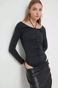 Боди Hugo, черный