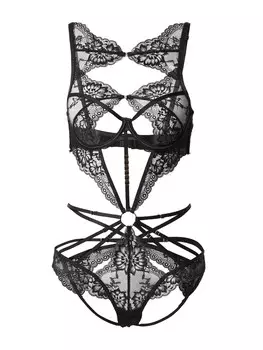 Боди Hunkemller Bisous, черный