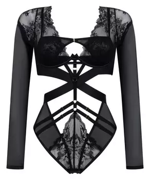 Боди Hunkemller, черный