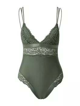 Боди Hunkemller Rose, темно-зеленый