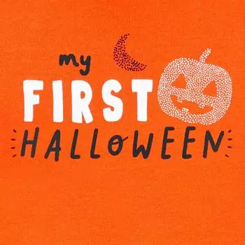 Боди и штаны Baby Carter, состоящие из 2 частей, мой первый комплект на Хэллоуин Carter's