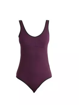 Боди Icebreaker Queens, темно фиолетовый