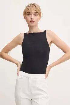 Боди из джерси Remain, черный