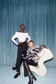 Боди из гофрированного материала River Island, черный