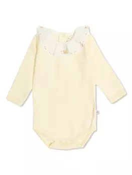 Боди из хлопка Bonpoint, желтый