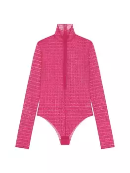 Боди из кружева 4G Givenchy, фуксия