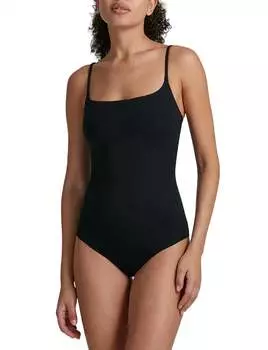 Боди из неопрена на бретельках черного цвета Commando