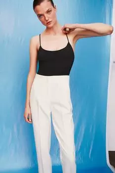 Боди из полиамида ZARA, черный