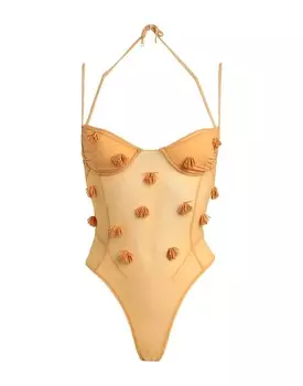 Боди Jacquemus, абрикос