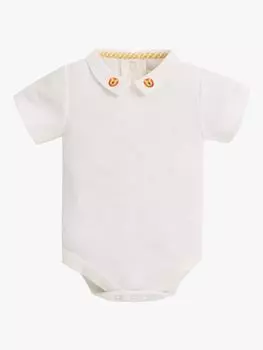 Боди JoJo Maman Bb Lion, белый