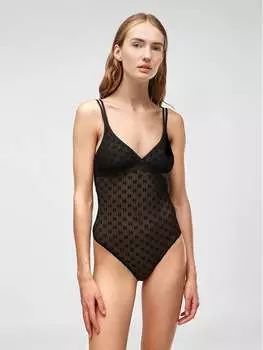 Боди Karl Lagerfeld, черный